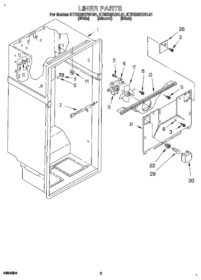 Diagram for KTRS25KDAL01