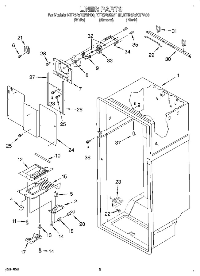 Diagram for KTRS25KGAL00