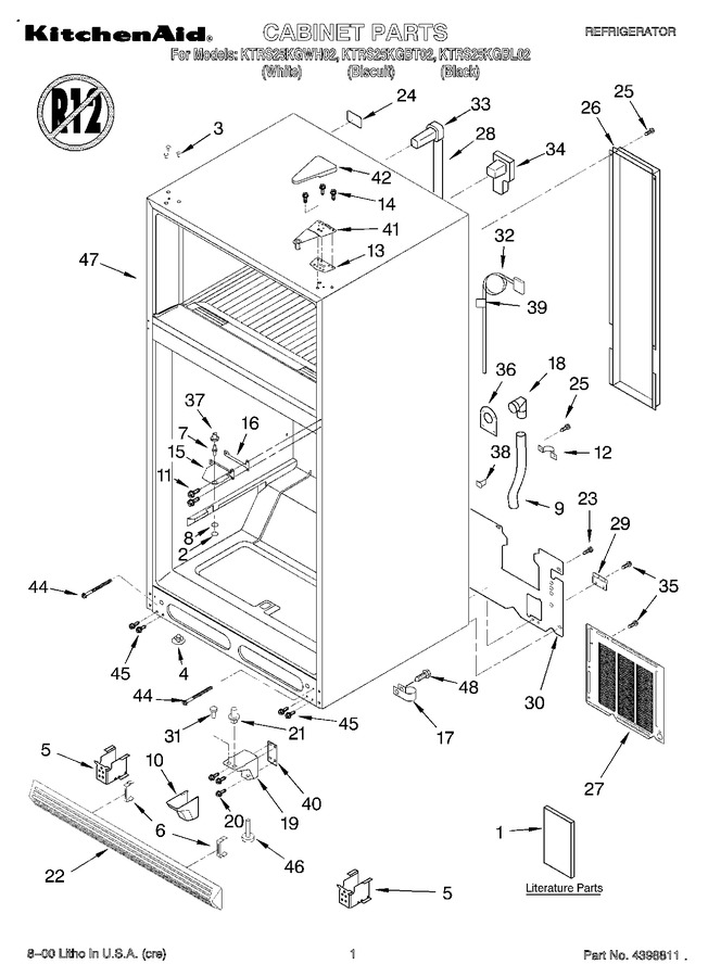 Diagram for KTRS25KGBL02