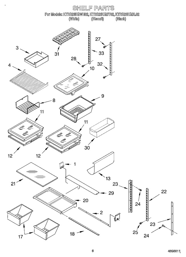 Diagram for KTRS25KGWH02