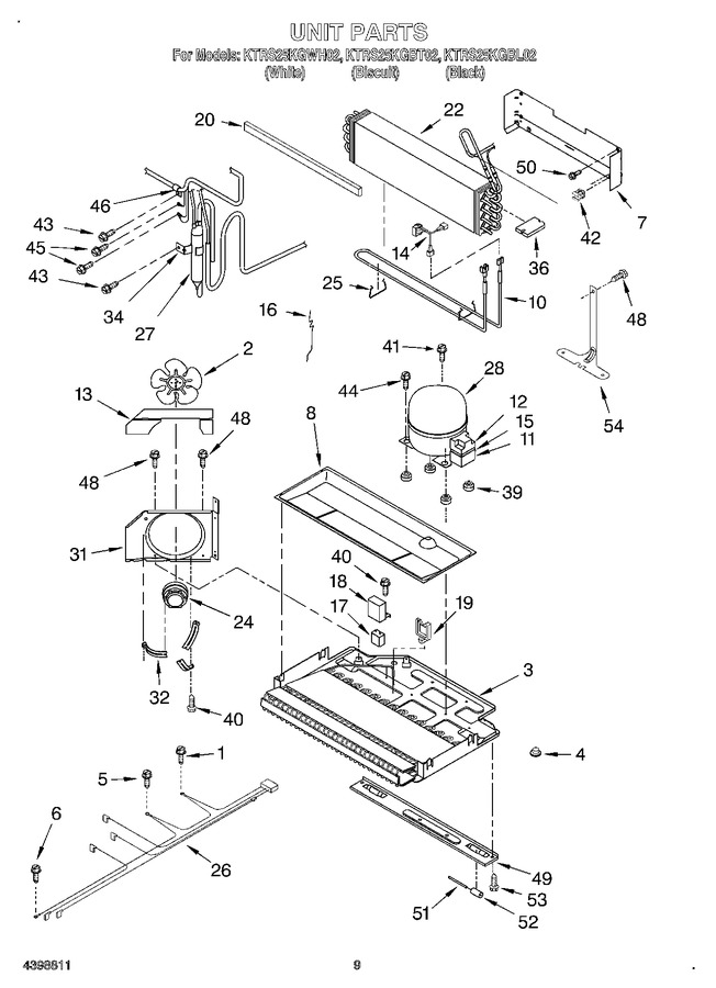 Diagram for KTRS25KGWH02