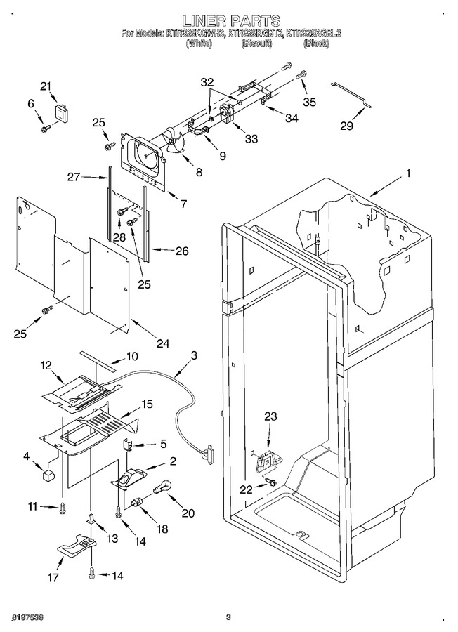 Diagram for KTRS25KGBL3