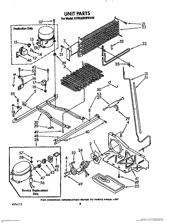 Diagram for KTRS25KWAL00