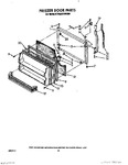 Diagram for 08 - Freezer Door