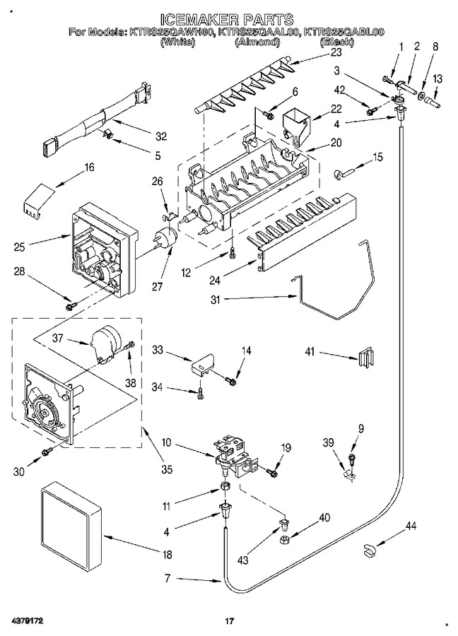 Diagram for KTRS25QABL00