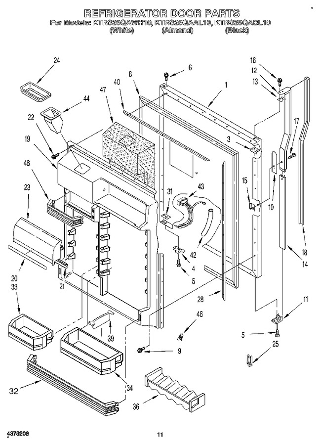 Diagram for KTRS25QAWH10