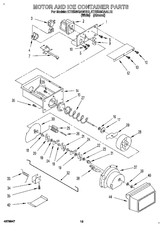 Diagram for KTRS25QAWH12