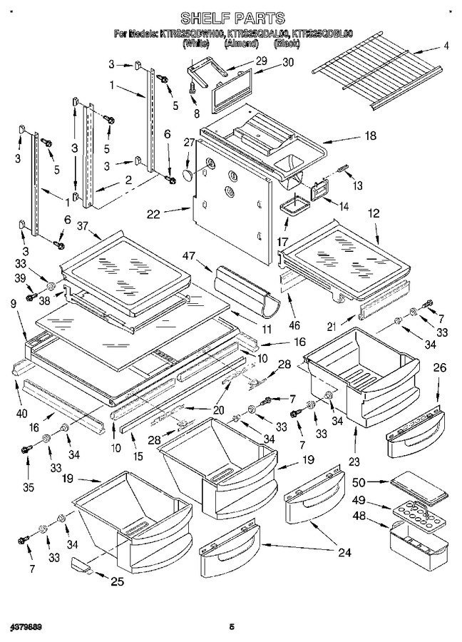 Diagram for KTRS25QDBL00