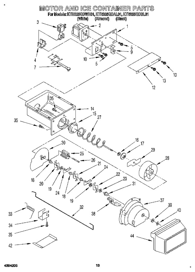 Diagram for KTRS25QDBL01