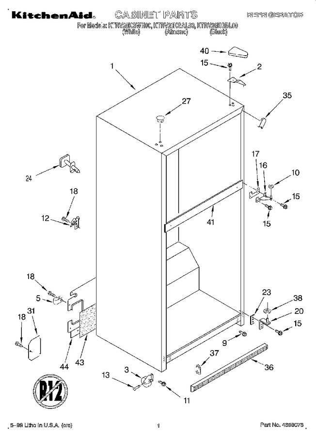 Diagram for KTRV20KGAL00