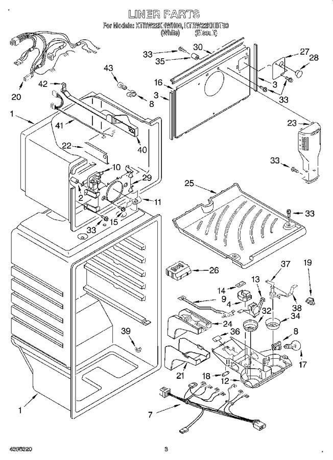 Diagram for KTRW22KHWH00