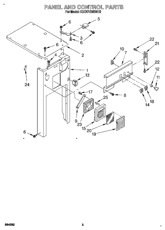 Diagram for KUCC151BWH0