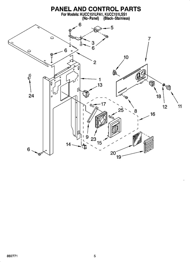 Diagram for KUCC151LSS1