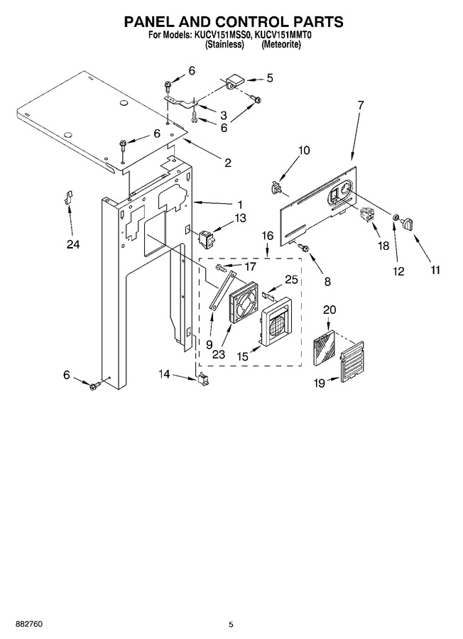 Diagram for KUCV151MMT0