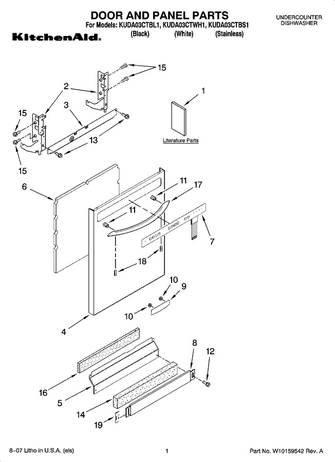 Diagram for KUDA03CTBS1