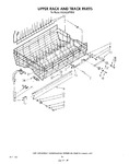 Diagram for 11 - Upper Rack And Track