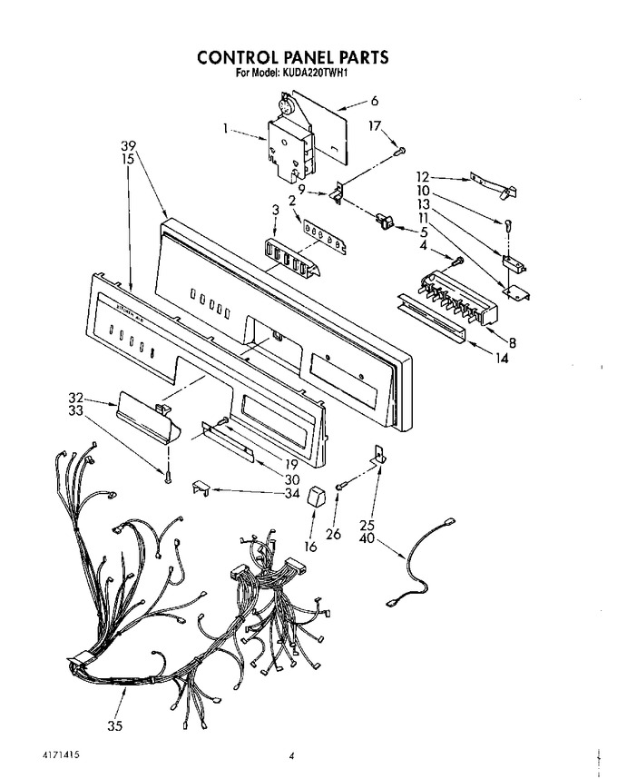 Diagram for KUDA220TWH1