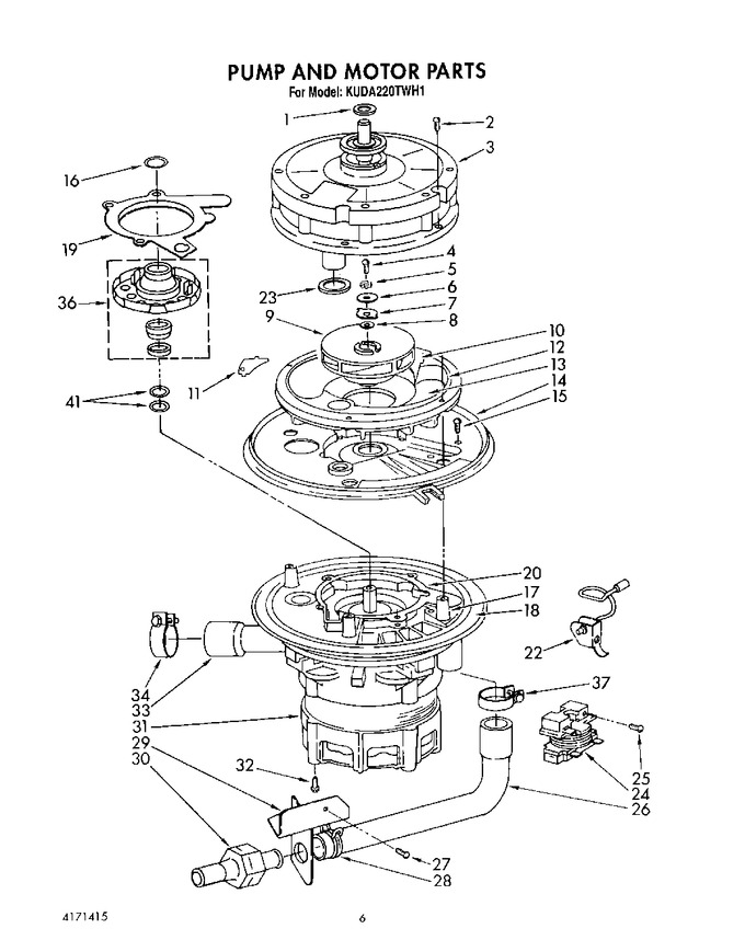 Diagram for KUDA220TWH1