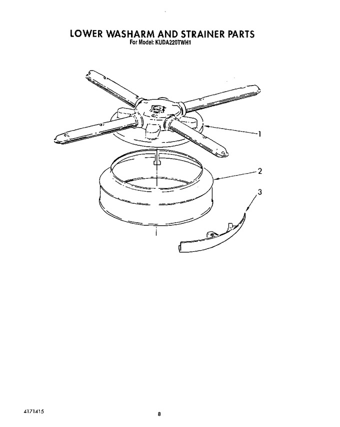 Diagram for KUDA220TWH1