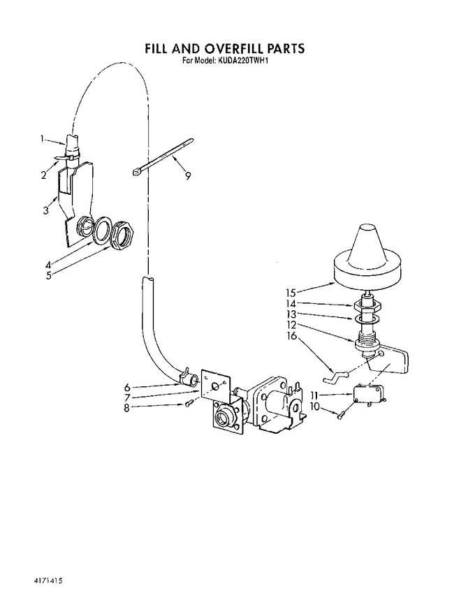 Diagram for KUDA220TWH1