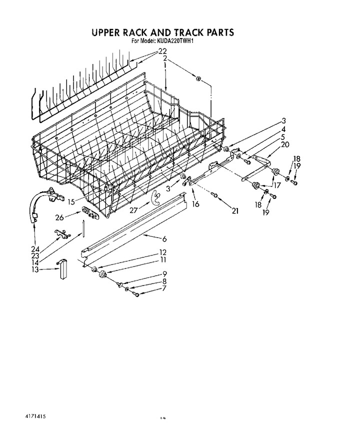 Diagram for KUDA220TWH1