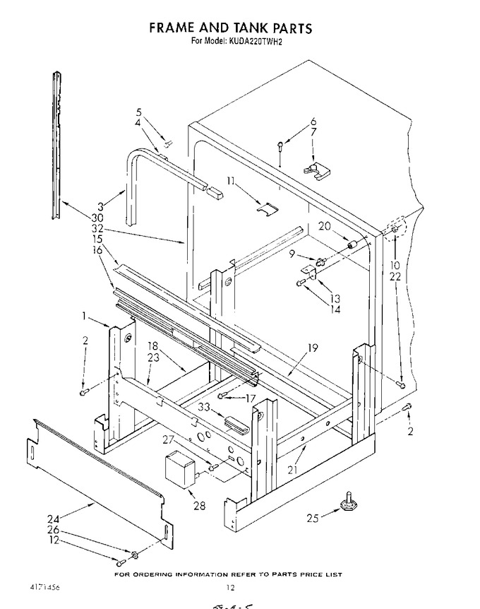 Diagram for KUDA220TWH2