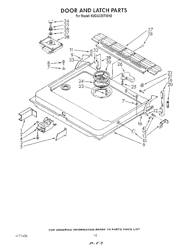 Diagram for KUDA220TWH2