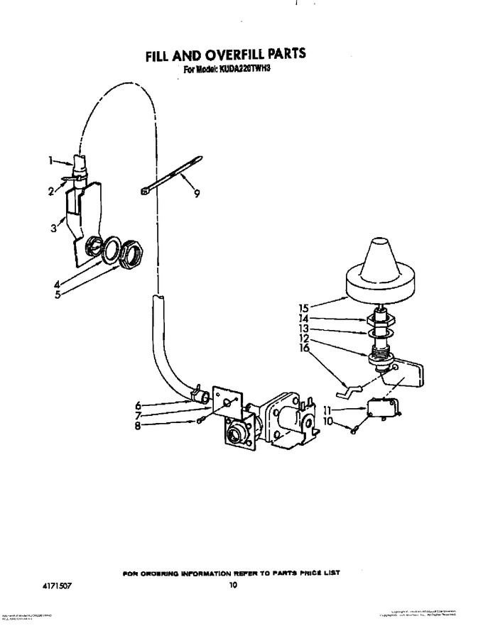 Diagram for KUDA220TWH3