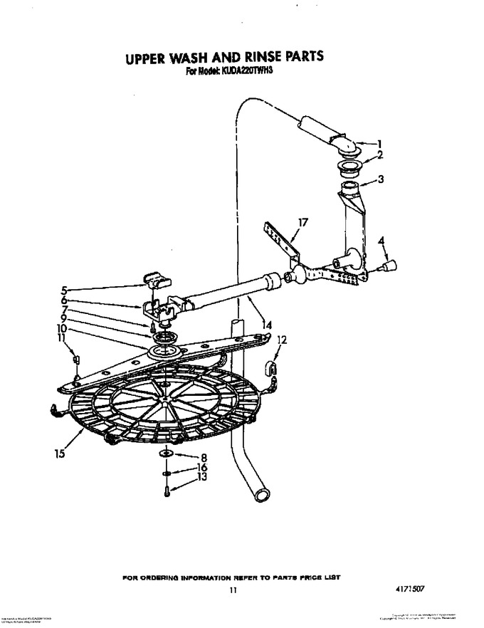 Diagram for KUDA220TWH3