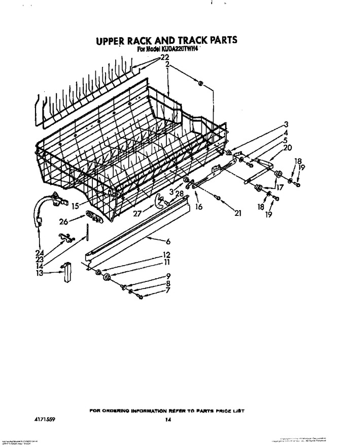 Diagram for KUDA220TWH4