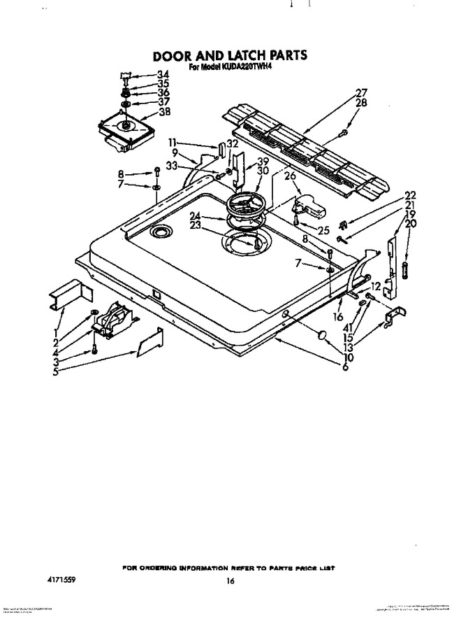 Diagram for KUDA220TWH4