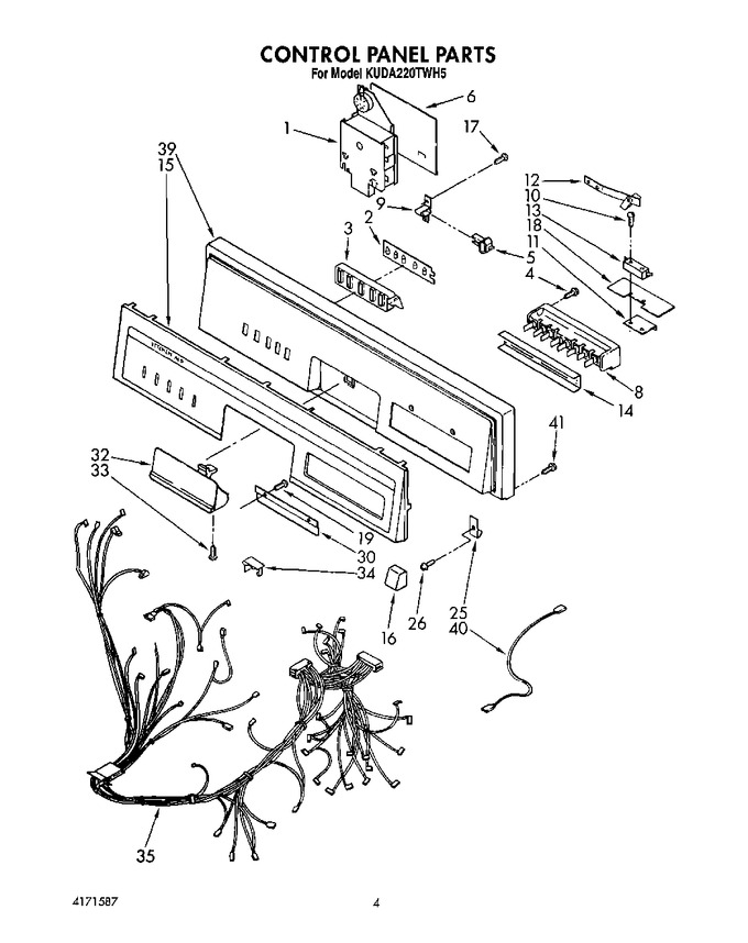 Diagram for KUDA220TWH5