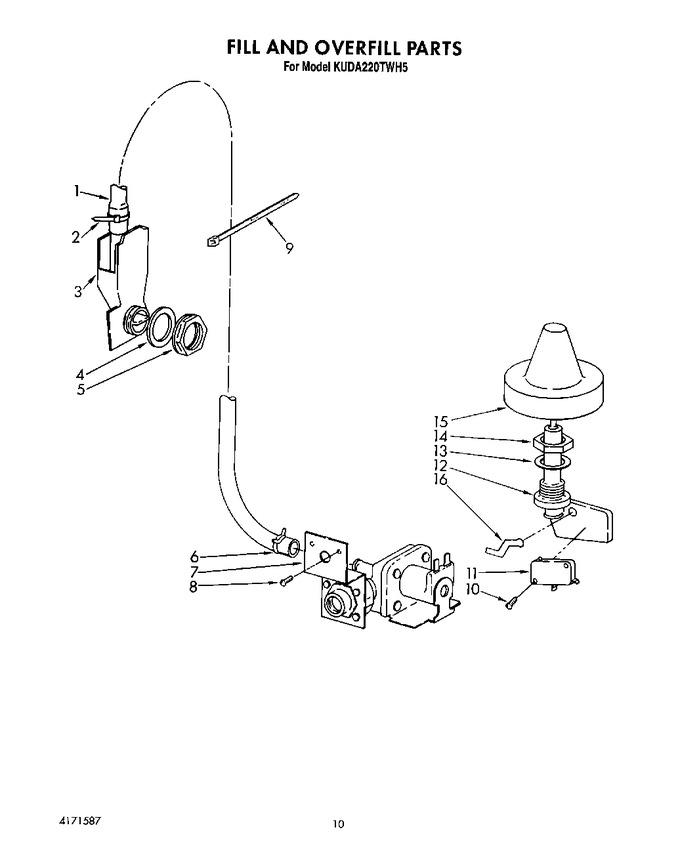 Diagram for KUDA220TWH5