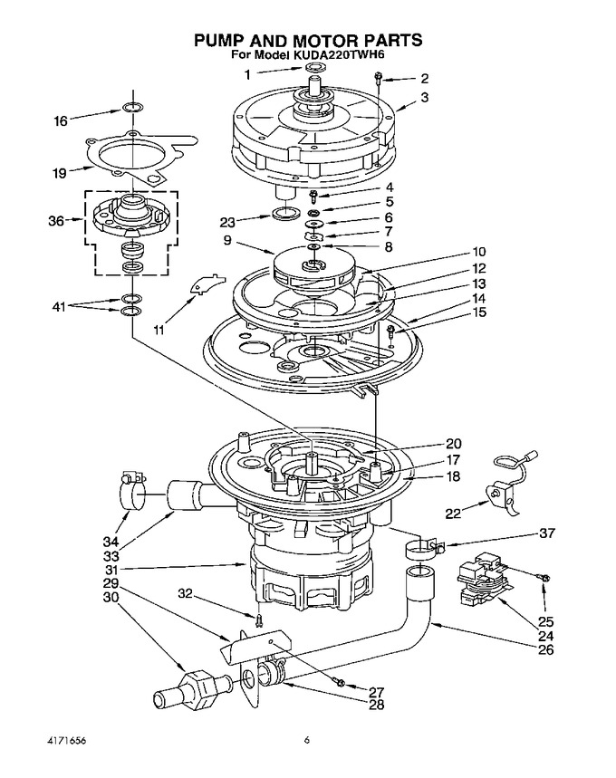 Diagram for KUDA220TWH6