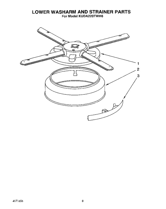 Diagram for KUDA220TWH6