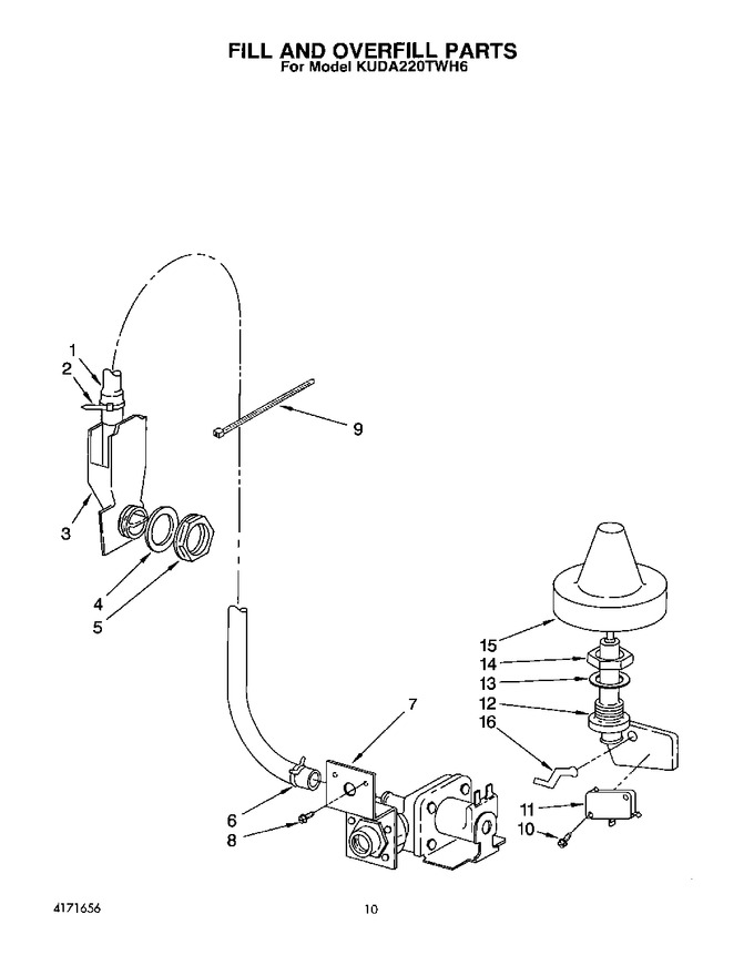 Diagram for KUDA220TWH6