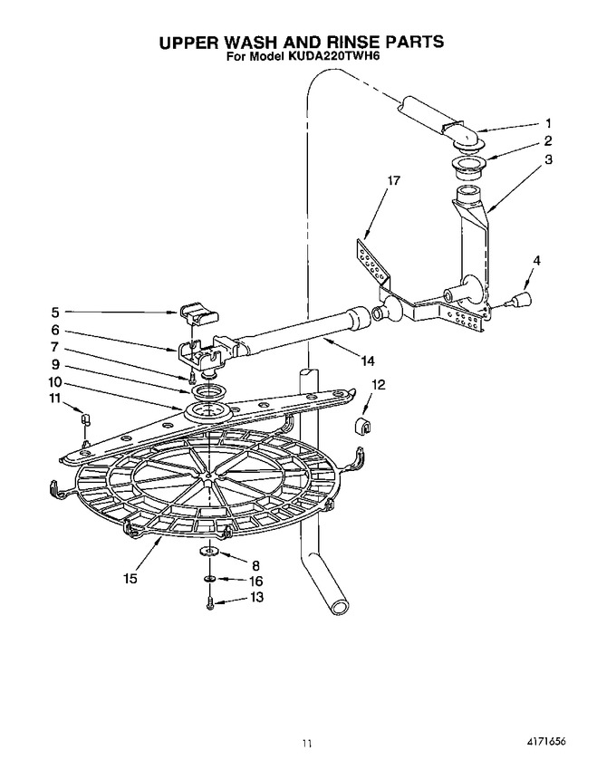 Diagram for KUDA220TWH6