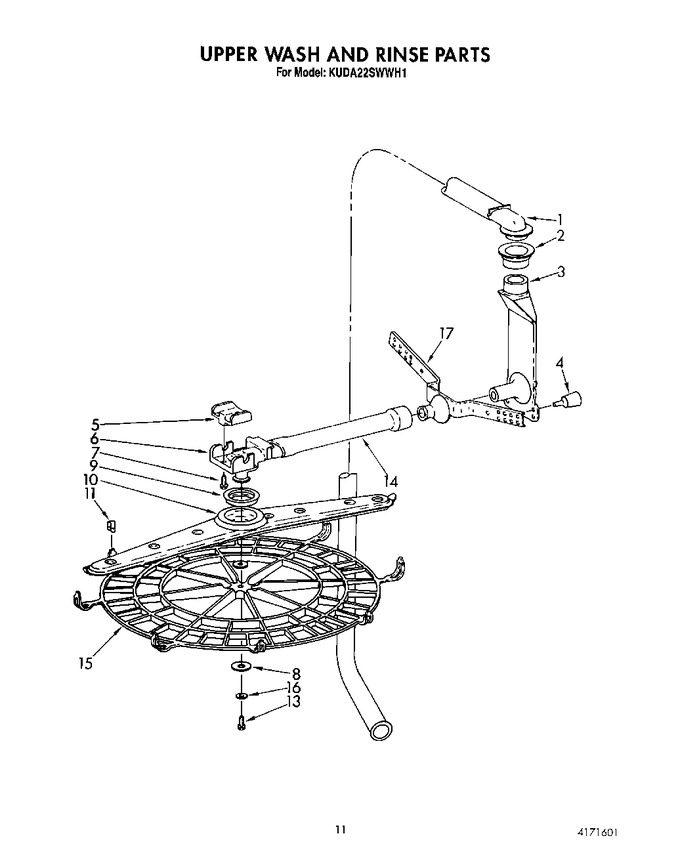 Diagram for KUDA22SWWH1