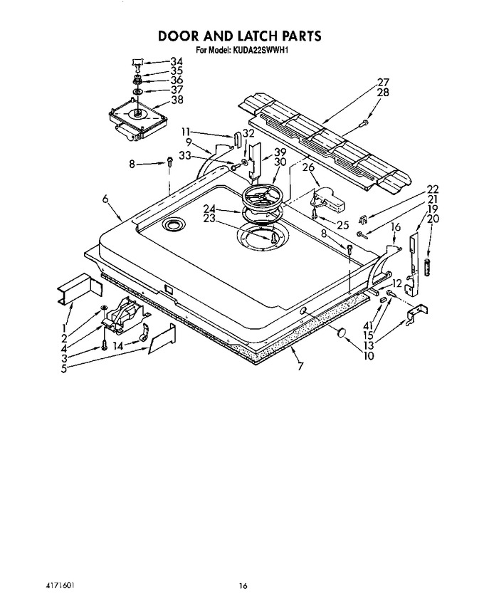 Diagram for KUDA22SWWH1