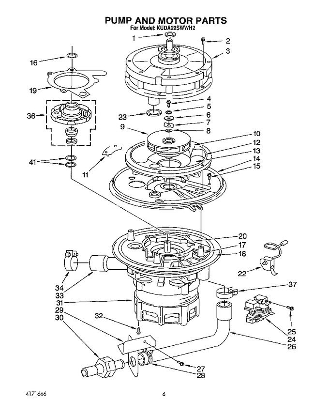 Diagram for KUDA22SWWH2