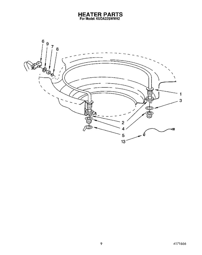 Diagram for KUDA22SWWH2