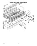 Diagram for 11 - Upper Rack And Track