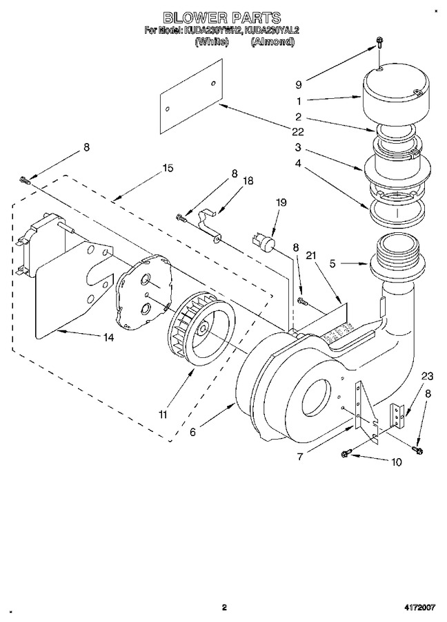 Diagram for KUDA230YAL2