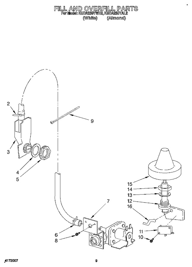 Diagram for KUDA230YAL2