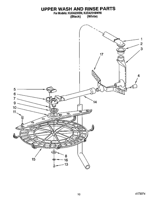 Diagram for KUDA23HBWH0