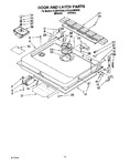 Diagram for 12 - Door And Latch