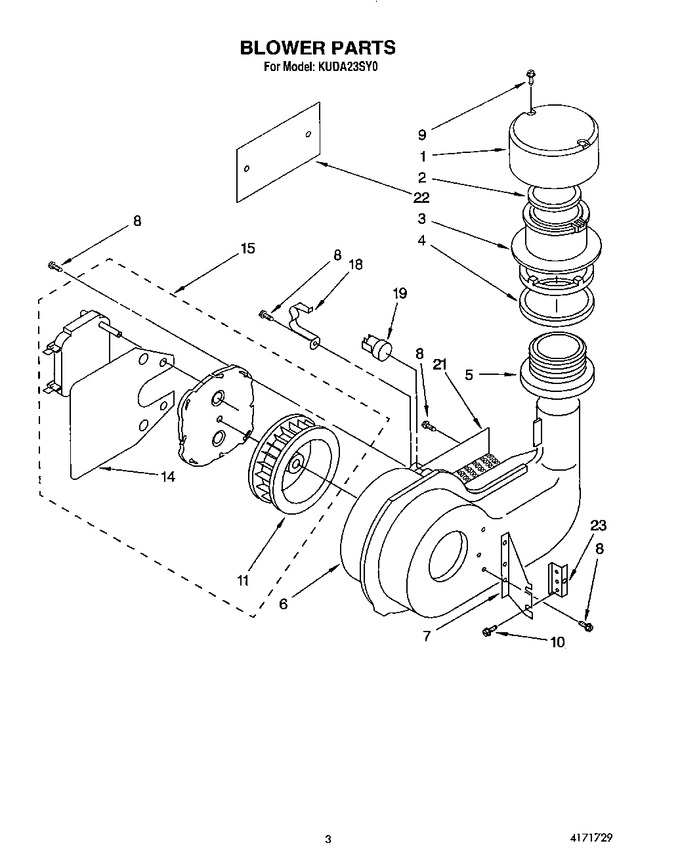 Diagram for KUDA23SY0