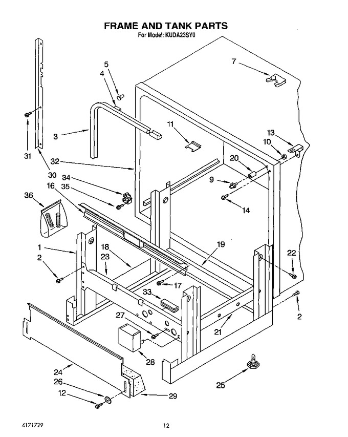 Diagram for KUDA23SY0