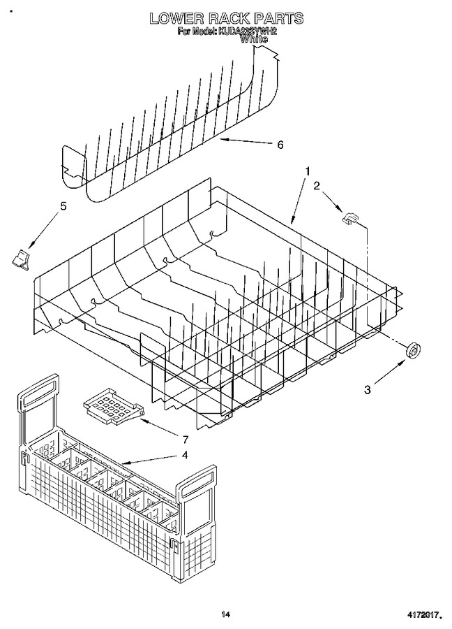 Diagram for KUDA23SYWH2