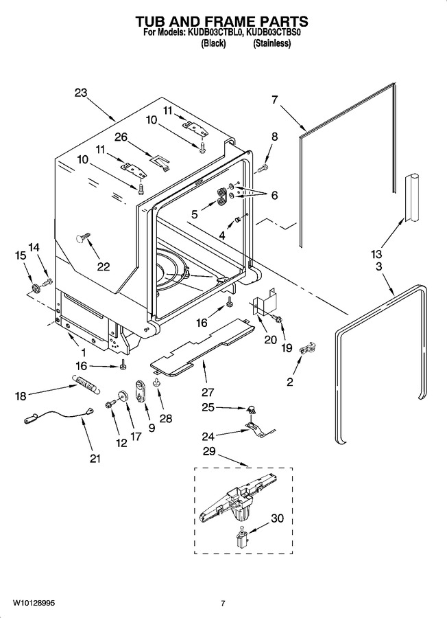 Diagram for KUDB03CTBS0